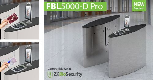 Passport Turnstile FBL5000-D Pro Series | Casino and Airport Security